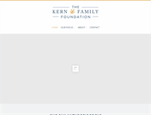 Tablet Screenshot of kffdn.org